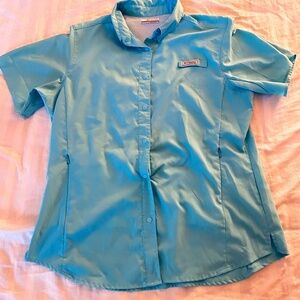 Columbia Women’s Tamiami II Short‑Sleeve Shirt – UPF 40 Sun Protection, Size L